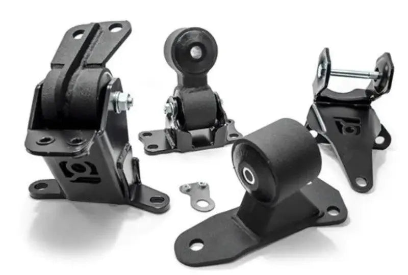 Innovative 12-15 Civic K-Series Black Steel Mounts 75A Bushings (K24Z7 and Manual Trans) - Truck & Automotive