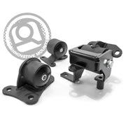 Innovative Mounts 20150-75A Innovative 97-01 Honda Prelude H/F Series Black Replacement Steel Mounts 75A Bushings