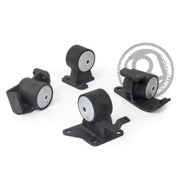 Innovative Mounts 69950-75A Innovative 90-99 Toyota MR2 5S/3S Black Steel Mounts 75A Bushings