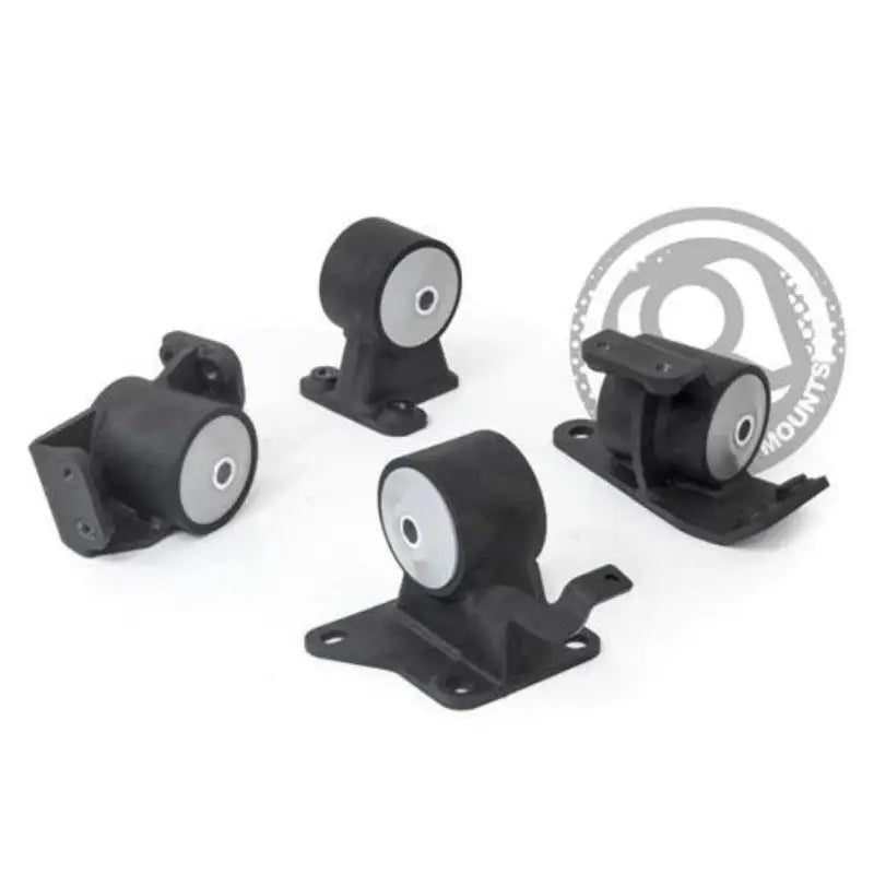 Innovative Mounts 69950-75A Innovative 90-99 Toyota MR2 5S/3S Black Steel Mounts 75A Bushings