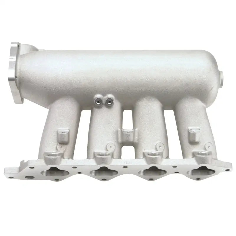 Silver Edelbrock Victor X intake manifold for Honda B18C engines, optimized for high performance in turbo and all-motor applications; ideal for RV, automotive, powersports, off-road, marine, and truck accessories, interior, exterior, and truck bed enhancement, AVADA - Best Sellers.