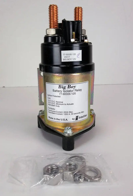 Intellitec 77-90006-120 200 Amp/12V Battery Isolator Solenoid