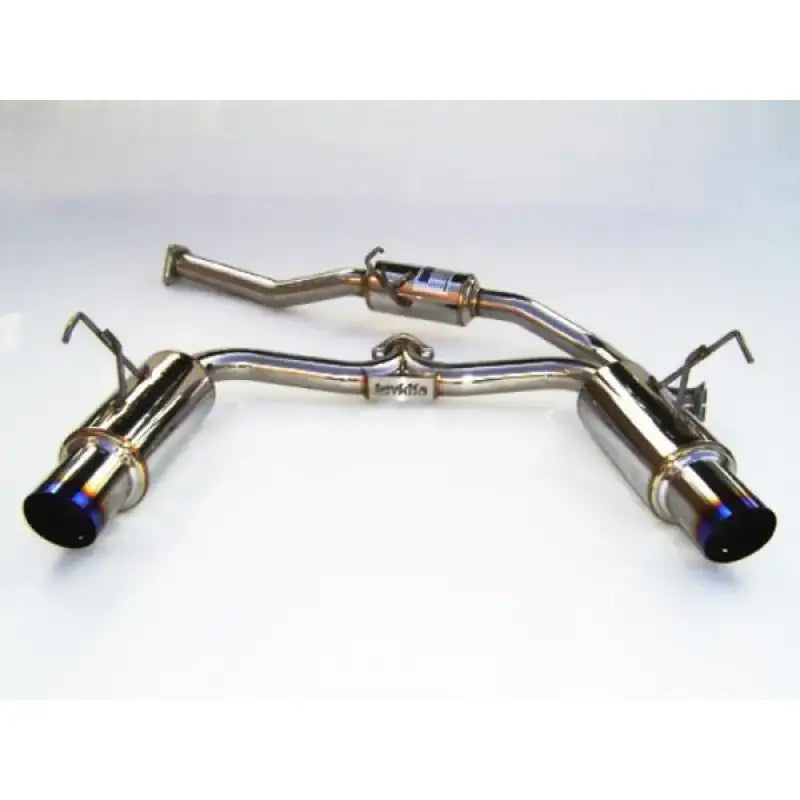 Invidia 00+ S2000 70mm Dual Titanium Tip Cat-back Exhaust - HS00HS1GTT