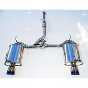 Invidia 00+ S2000 Q300 Dual Titanium Tip Cat-back Exhaust - HS00HS1G2T