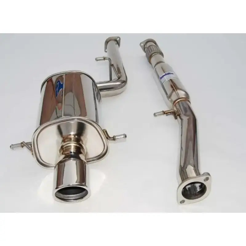 Invidia 02-07 WRX/STi 76mm Q300 Stainless Steel Cat-back Exhaust - HS02SW1G3S