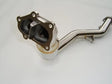 Invidia 02-07 WRX/STi Polished Divorced Waste Gate Downpipe with High Flow Cat - HS05SW1DPC