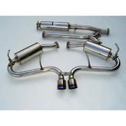 Invidia 03-04 Mini Cooper S 60mm (80mm tip) Titanium Tip Cat-back Exhaust *OVERSIZE SHIPPING* - HS03MCSGTT