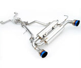 Invidia 03-06 Infiniti G35 Coupe Gemini Rolled Stainless Steel Tip Cat-back Exhaust - HS03IG3GIS
