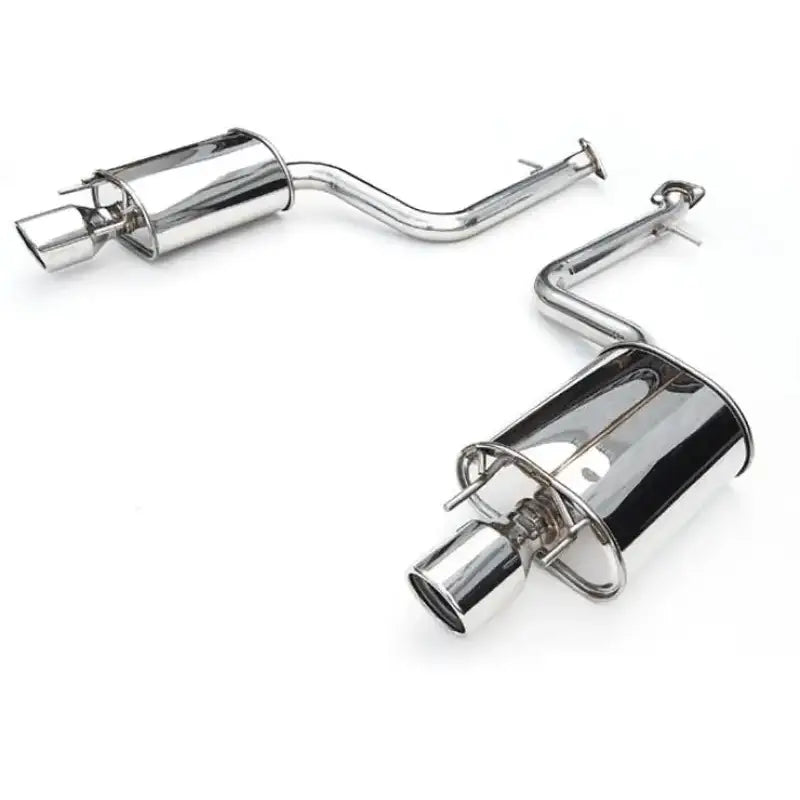Invidia 04+ Mazda RX8 Q300 Rolled Stainless Steel Exhaust - HS04ZR8G3S