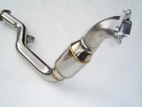 Invidia 05+ MT LGT / 08+ WRX/STi Polished Divorced Waste Gate Downpipe - HS08SW1DPC