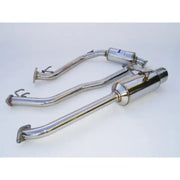 Invidia 06-08 Honda Fit 50mm (101mm tip) Cat-back Exhaust - HS06HF1GTP