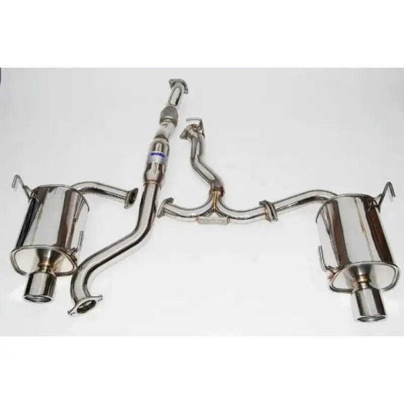 Invidia 08-09 WRX Sedan Q300 Dual Stainless Steel Tip Cat-back Exhaust - HS08SW4GT3