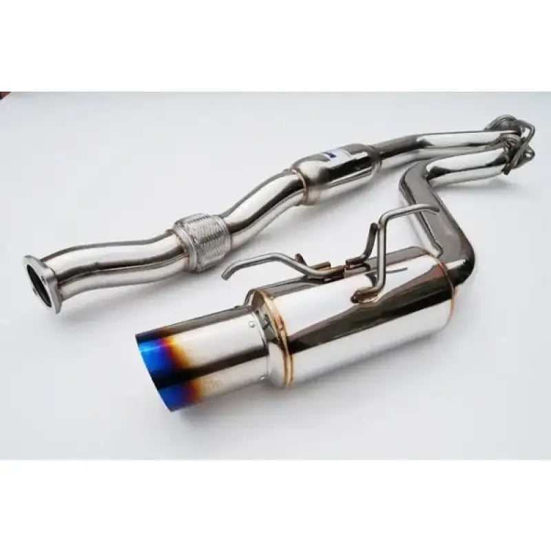 Invidia 08+ WRX Hatch 76mm REGULAR Titanium Tip Cat-back Exhaust - HS08SW5GTT
