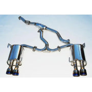 Invidia 11+ STI/WRX Sedan Only 76mm Q300 Titanium Tip Cat-back Exhaust - HS11STIG3T
