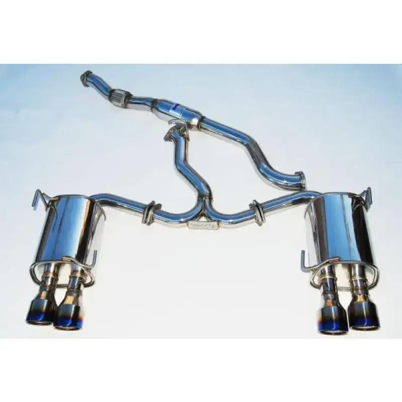 Invidia 11+ STI/WRX Sedan Only 76mm Q300 Titanium Tip Cat-back Exhaust - HS11STIG3T