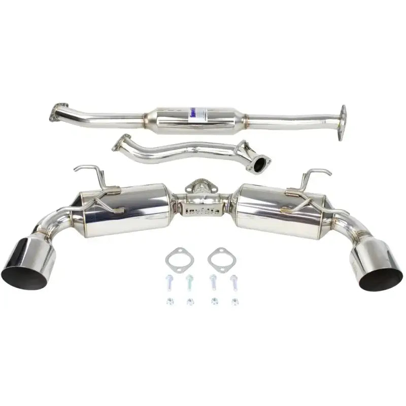 Invidia 12 + Subaru BRZ / Toyota 86 N2 60mm Single Layer Stainless Steel Tips Cat-Back Exhaust - Truck & Automotive