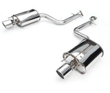 Invidia 14+ Mini Cooper S Q300 w/ Rolled Stainless Steel Tips Cat-Back Exhaust - HS14MCSG3S
