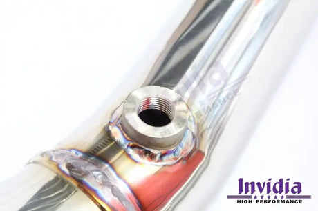 Invidia 15-21 Subaru WRX w/ Manual Transmission J-Pipe With Bottom High Flow Cat Down Pipe - HS15SWMDOCB
