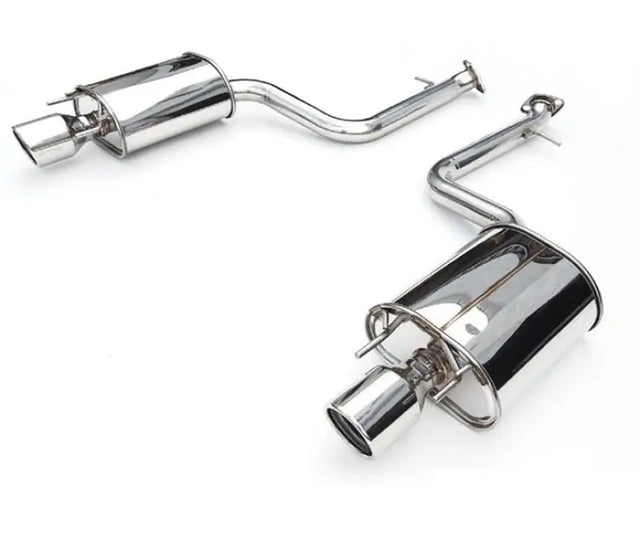 Invidia 15+ Lexus IS200t Q300H Dual Titanium Tip Cat-back Exhaust - HS15LIS2G3TH
