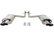 Invidia 15 + Lexus RC350/200T Stainless Steel Quad Rolled Tip Axle-Back Exhaust - Truck & Automotive