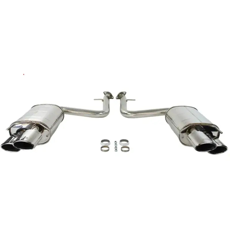 Invidia 15 + Lexus RC350/200T Stainless Steel Quad Rolled Tip Axle-Back Exhaust - Truck & Automotive