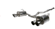 Invidia 15+ Subaru STI 4Dr Q300 Single Layer Stainless Steel Quad Tip Cat-Back Exhaust - HS15STIG2S