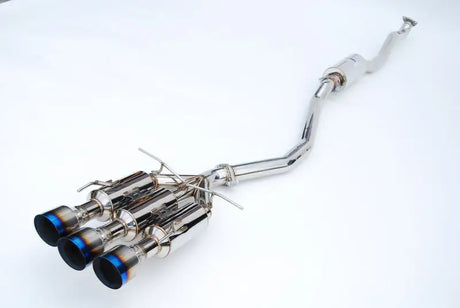 Invidia 17+ Honda Civic SI Coupe Gemini Triple Titanium Tip Cat-back Exhaust - HS17CS27GM3ST