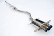 Invidia 17+ Honda Civic SI Hatchback Q300 Triple Titanium Tip Cat-back Exhaust - HS17CHB7Q33ST