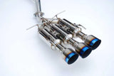 Invidia 17+ Honda Civic SI Sedan Gemini Triple Titanium Tip Cat-back Exhaust 