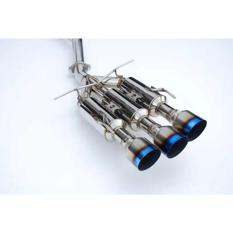 Invidia 17+ Honda Civic SI Sedan Gemini Triple Titanium Tip Cat-back Exhaust 