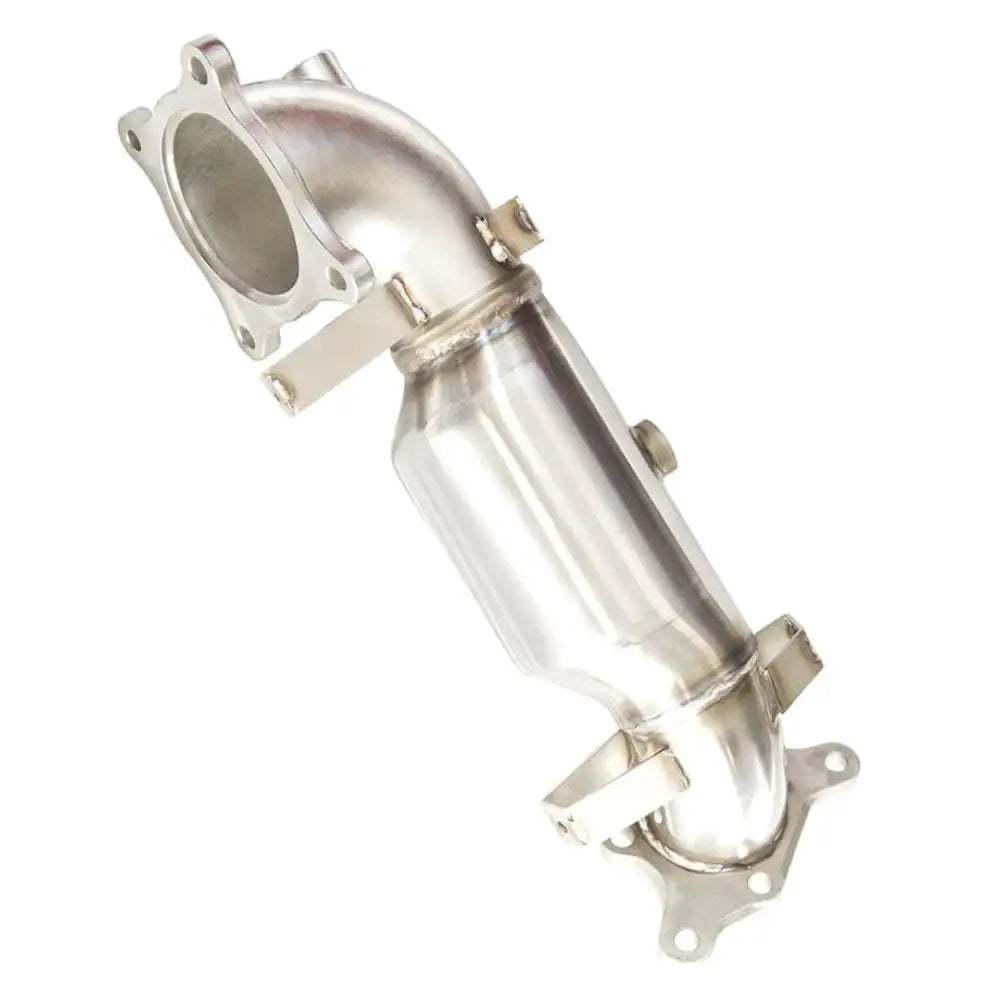 Invidia 17+ Honda Civic Type-R FK8 76mm Downpipe w/ High Flow Cat - HS17CTRDPC
