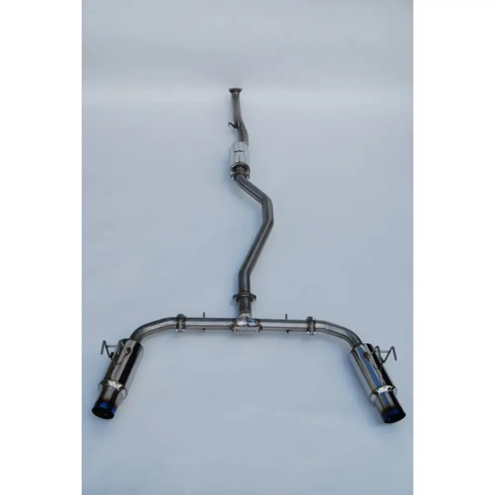 Invidia 2022 + Honda Civic Si (1.5T) 70mm N1 Cat Back Exhaust - Burnt TI Tips