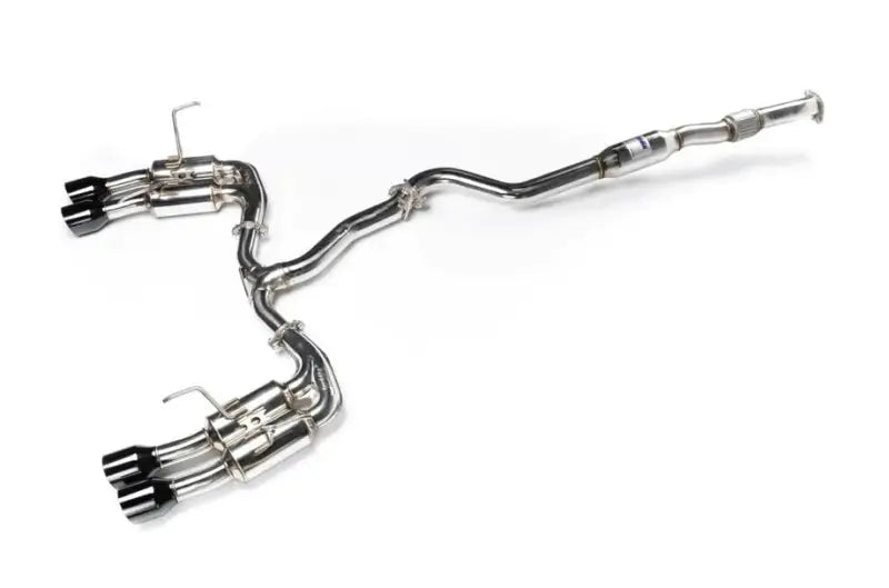 Invidia 2022 + Subaru WRX Gemini Single Layer Quad Black Tip Cat-Back Exhaust - Truck & Automotive