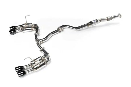 Invidia 2022 + Subaru WRX Gemini Single Layer Quad Black Tip Cat-Back Exhaust - Truck & Automotive