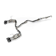 Invidia 2022+ Subaru WRX Gemini Single Layer Quad Black Tip Cat-Back Exhaust - HS22WRXGM4SB