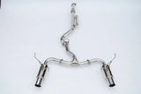 Invidia 2022+ Subaru WRX N1 Twin Outlet Single Layer SS Tip Cat-Back Exhaust - HS22WRXGTP