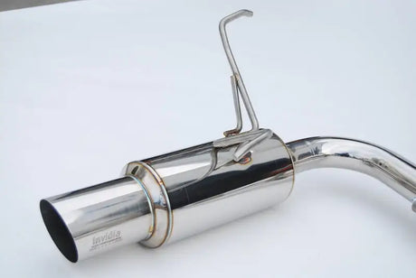 Invidia 2022+ Subaru WRX N1 Twin Outlet Single Layer SS Tip Cat-Back Exhaust - HS22WRXGTP