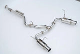 Invidia 2022+ Subaru WRX N1 Twin Outlet Single Layer SS Tip Cat-Back Exhaust - HS22WRXGTP