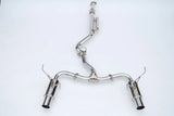 Invidia 2022+ Subaru WRX N1 Twin Outlet Single Layer SS Tip Cat-Back Exhaust - HS22WRXGTP