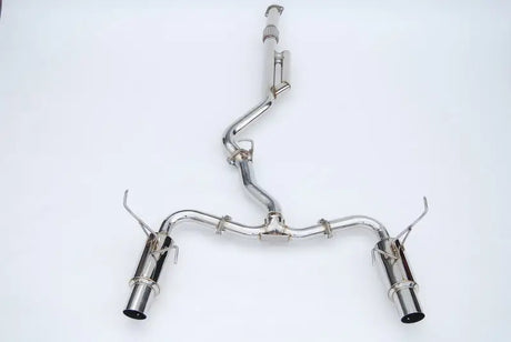 Invidia 2022+ Subaru WRX N1 Twin Outlet Single Layer SS Tip Cat-Back Exhaust - HS22WRXGTP