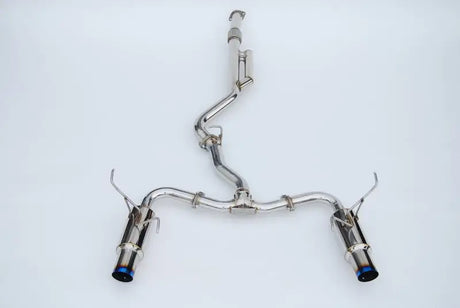 Invidia 2022+ Subaru WRX N1 Twin Outlet Single Layer Tip Cat-Back Exhaust - HS22WRXGTT