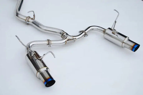 Invidia 2022+ Subaru WRX N1 Twin Outlet Single Layer Tip Cat-Back Exhaust - HS22WRXGTT