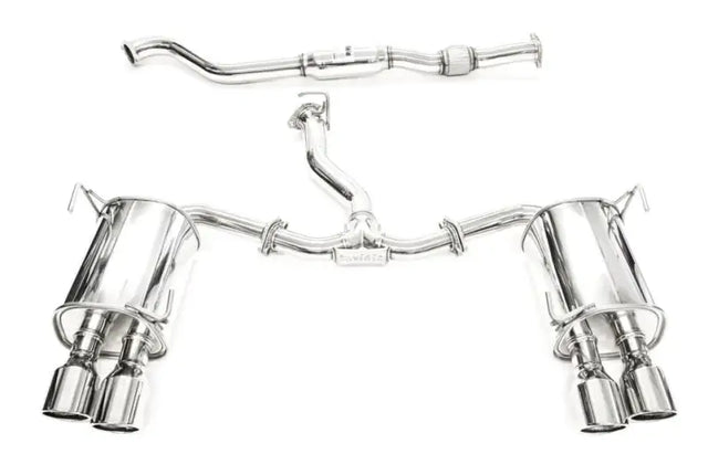 Invidia 2022 + Subaru WRX Q300 Rolled Stainless Steel Tip Cat-Back Exhaust - Truck & Automotive