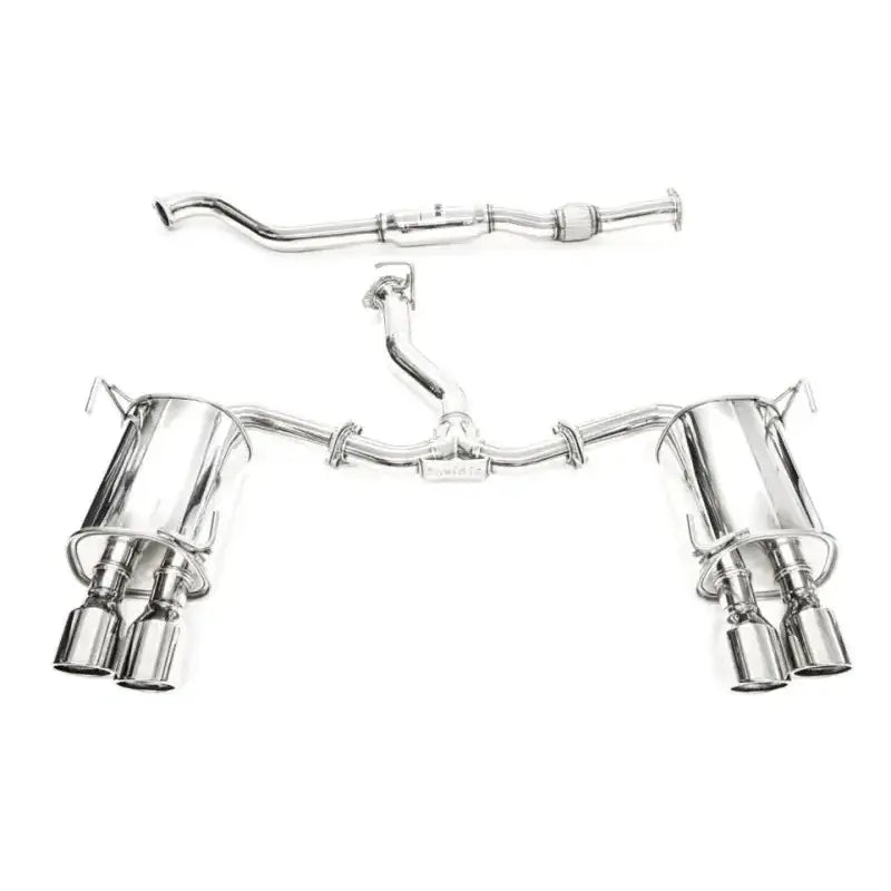 Invidia 2022 + Subaru WRX Q300 Rolled Stainless Steel Tip Cat-Back Exhaust - Truck & Automotive