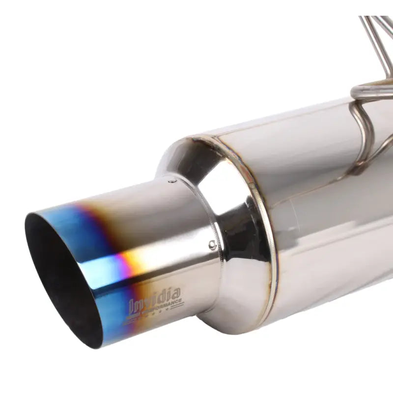Invidia 2022+ Subaru WRX Single N1 Titanium Burnt Tip Cat-back Exhaust - HS22SW4GTT