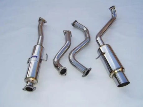 Invidia 88-91 CRX EF8 60mm (101mm tip) N1 Cat-back Exhaust - HS88HCXGTP