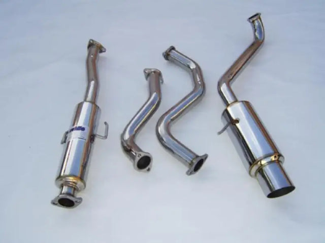 Invidia 88-91 CRX EF8 60mm (101mm tip) N1 Cat-back Exhaust - HS88HCXGTP
