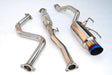 Invidia 92-99 Honda Civic EX/SI Models Only Coupe 60mm (101mm tip) Titanium Tip Cat-Back Exhaust - HS92HC2GTT