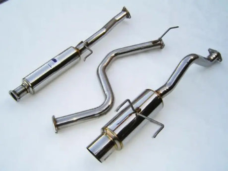 Invidia 94-01 Acura Integra 2DR LS/RS/ 97+ Type-R 2DR 60mm (101mm tip) Cat-back Exhaust - HS94AI1GTP