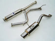 Invidia 96-00 Honda Civic EK4 J-Spec 3DR 60mm (101mm tip) Cat-back Exhaust - HS96HC3GTP